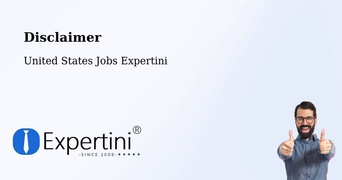 Disclaimer – Payson - United States Jobs Expertini