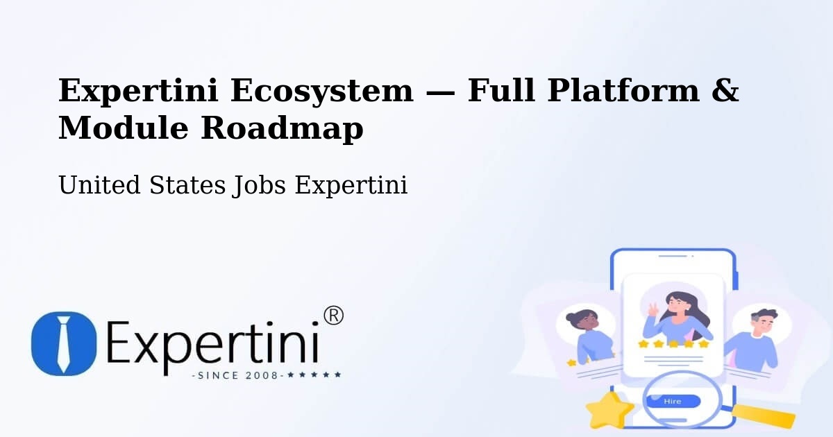 Expertini Ecosystem — Full Platform & Module Roadmap – Payson
